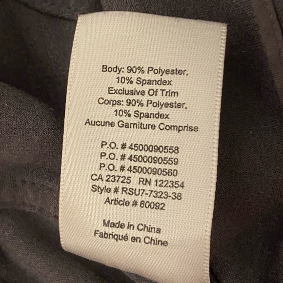 Aritzia Centinela Faux-Suede Skirt in Dark Grey - Picture 5 of 5